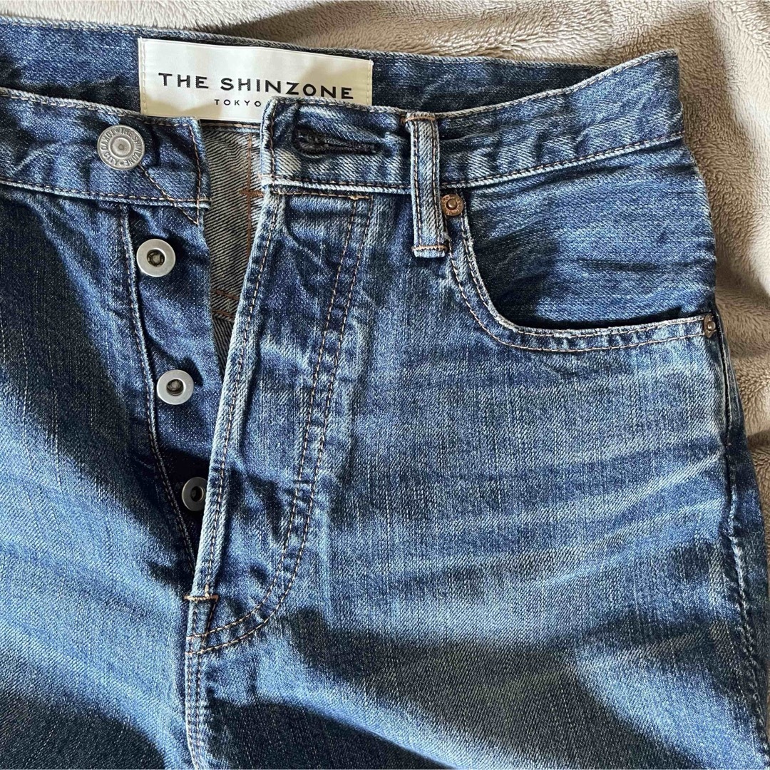 Shinzone(シンゾーン)の【美品】THE SHINZONE GENERAL JEANS 34 レディースのパンツ(デニム/ジーンズ)の商品写真