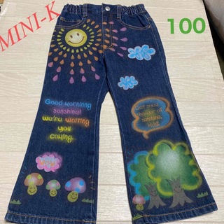 ミニケー(MINI-K)のMINI-K デニム　パンツ　100 👖(パンツ/スパッツ)