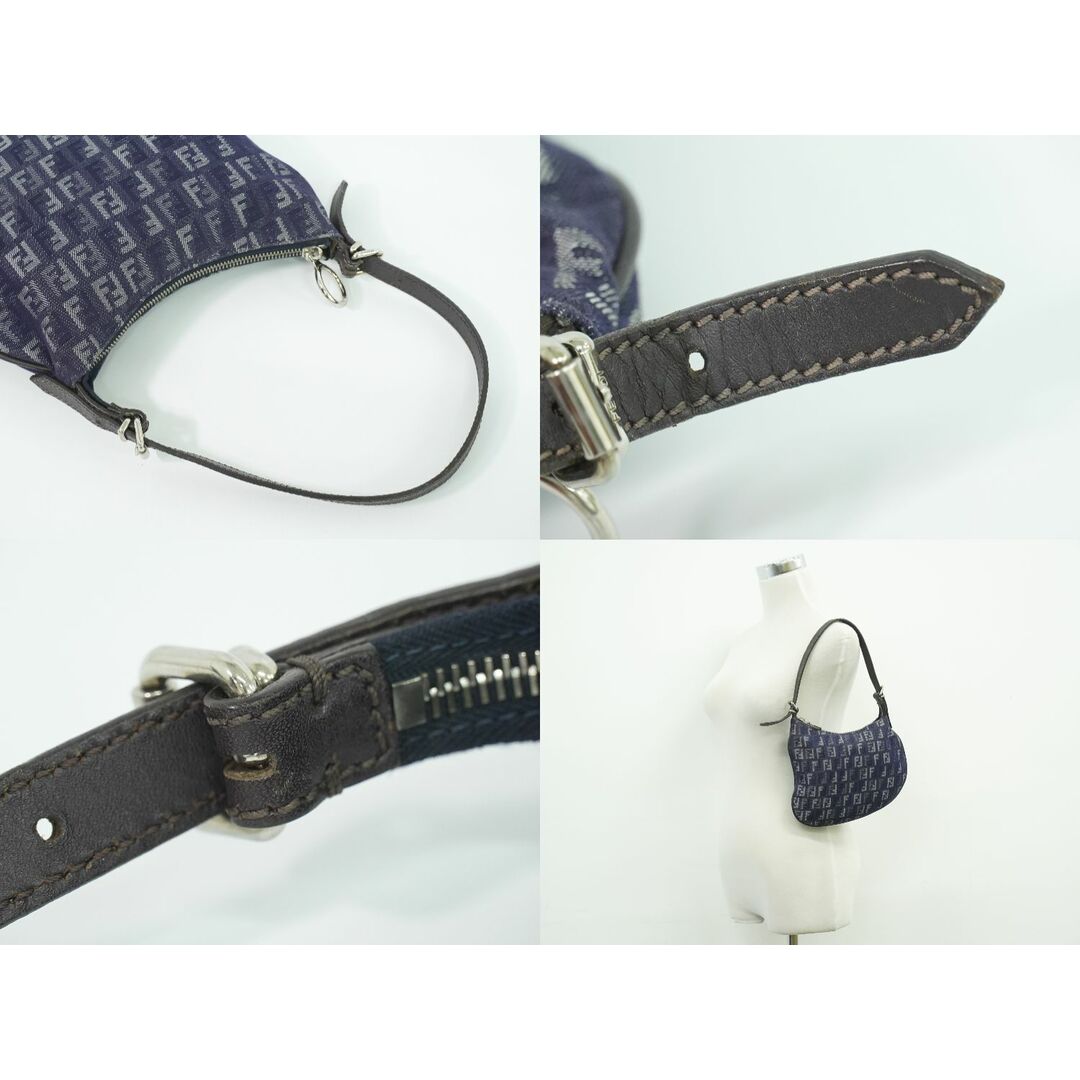 FENDI - 本物 フェンディ FENDI ズッキーノ ショルダーバッグ FENDI - 本物 フェンディ FENDI ズッキーノ ショルダーバッグ