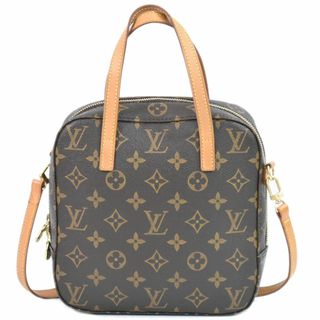 ルイヴィトン(LOUIS VUITTON)の本物 ルイヴィトン LOUIS VUITTON LV スポンティーニ モノグラム 2WAY ショルダーバッグ ハンドバッグ ポシェット ブラウン M47500 ビトン 中古(ショルダーバッグ)