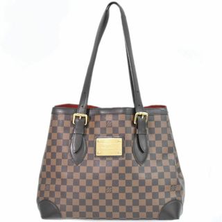 ルイヴィトン(LOUIS VUITTON)の本物 ルイヴィトン LOUIS VUITTON LV ハムステッド MM ダミエ エベヌ トートバッグ ハンドバッグ ブラウン N51204 Hampstead ビトン バッグ 中古	(トートバッグ)