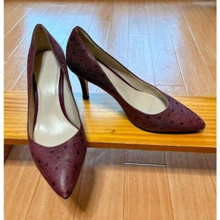 ゼログランド(ZEROGRAND（COLE HAAN）)のコールハーン パンプス グランドシリーズ 本革 ピンクブラウン(ハイヒール/パンプス)