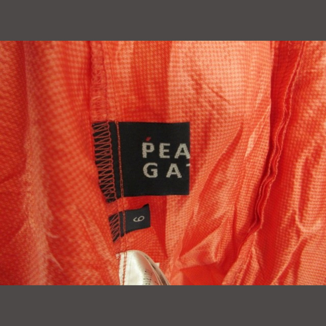 PEARLY GATES(パーリーゲイツ)のPEARLY GATES ジャケット ナイロン 薄手 ジップアップ オレンジ 6 スポーツ/アウトドアのゴルフ(ウエア)の商品写真