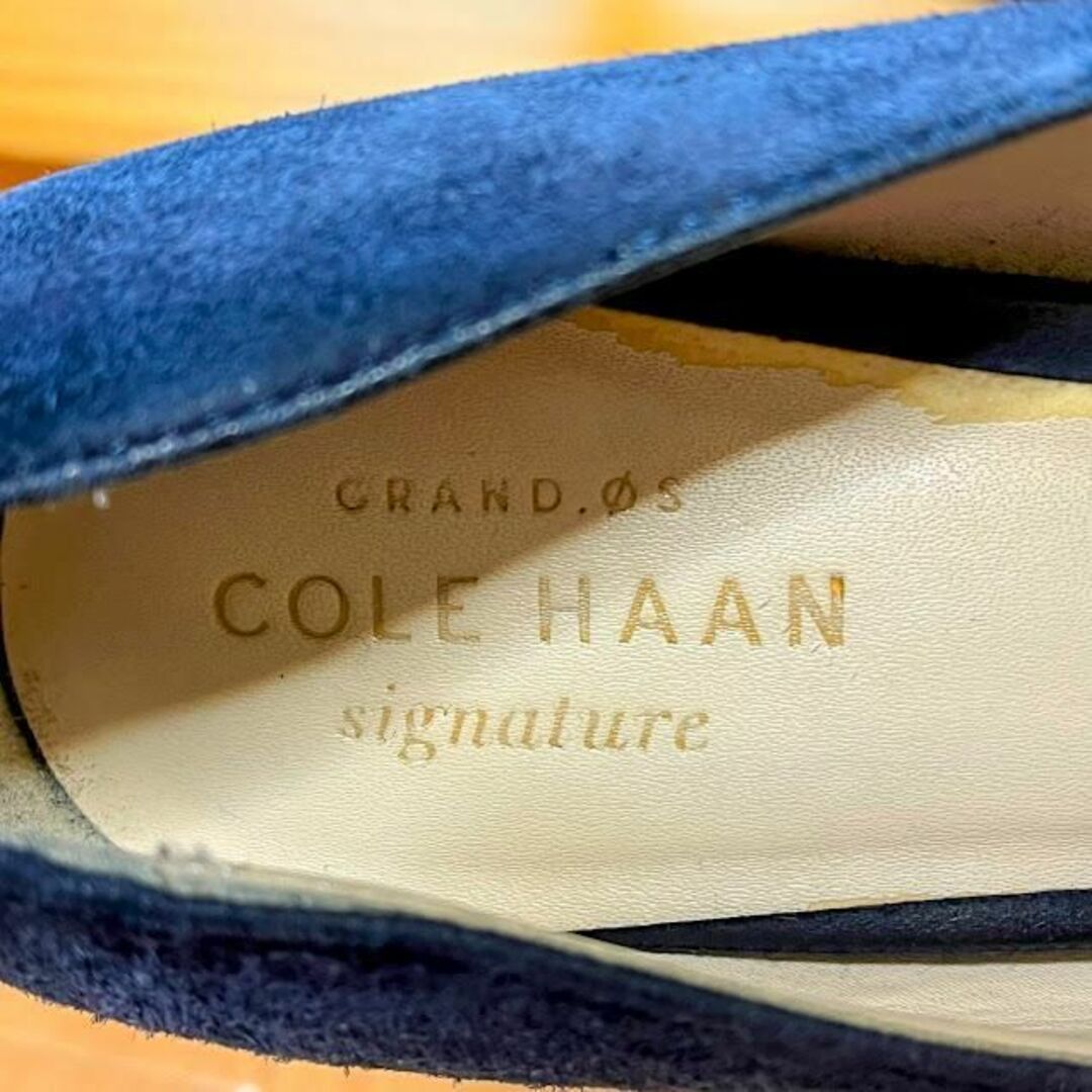 ZEROGRAND（COLE HAAN）(ゼログランド)のコールハーン パンプス グランドシリーズ スエード ネイビー レディースの靴/シューズ(ハイヒール/パンプス)の商品写真