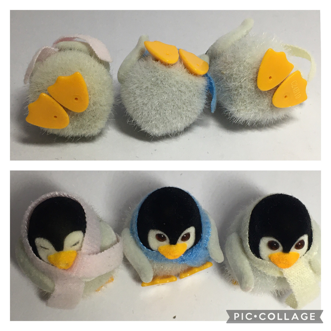 B383 ペンギンファミリー　シルバニアファミリー　シルバニア キッズ/ベビー/マタニティのおもちゃ(ぬいぐるみ/人形)の商品写真