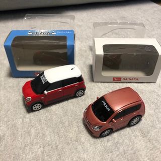 タカラトミー(Takara Tomy)のダイハツ　キャスト　アクティバ　ムーブ　ミニカー　セット　プルバック(ミニカー)