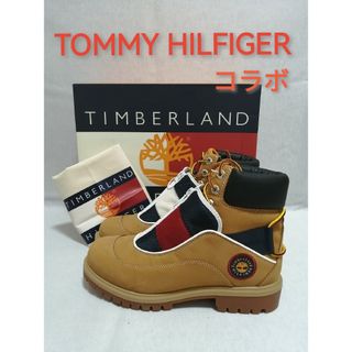 ティンバーランド(Timberland)の★新品・メンズ★ティンバーランド×トミーヒルフィガー　マウンテンブーツ　7.5(ブーツ)