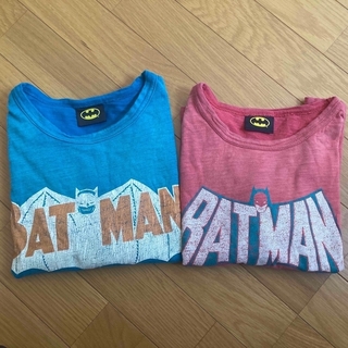 バットマン ヴィンテージ風 長袖 130 140(Tシャツ/カットソー)