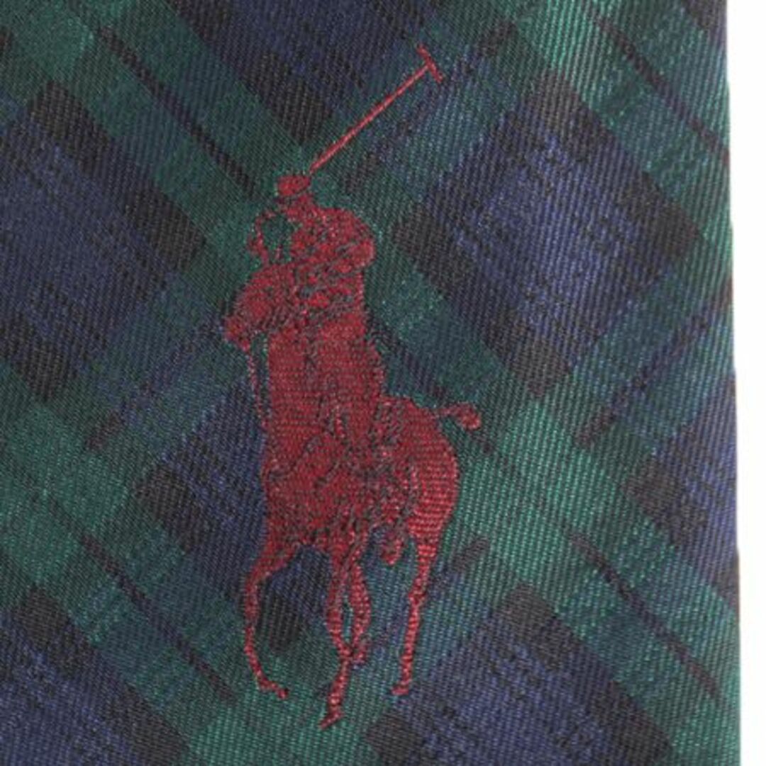 Ralph Lauren - 90s 100% シルク イタリア製 ハンドメイド ポロ