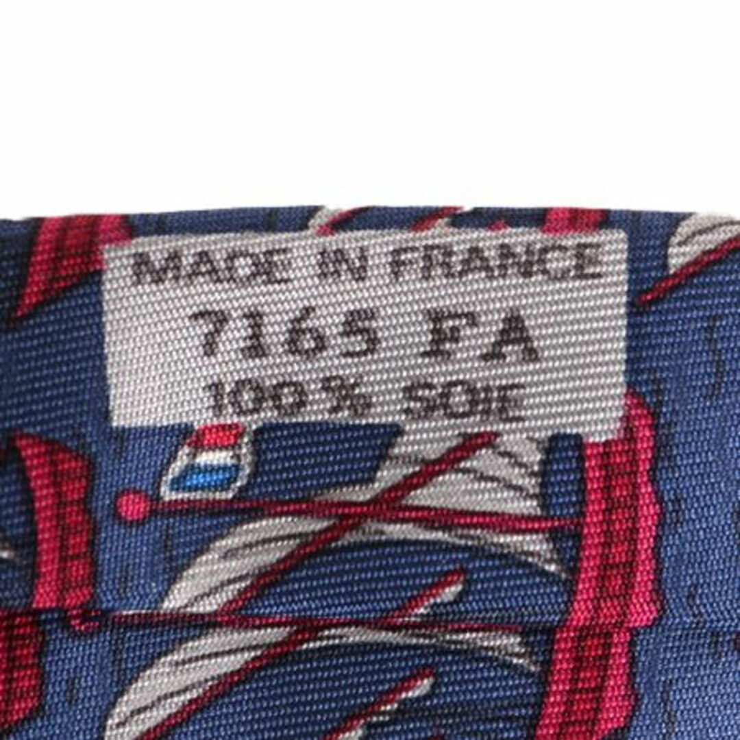高級 フランス製 100% シルク エルメス ネクタイ / 古着 HERMES 高級 フランス製 100% シルク エルメス ネクタイ / 古着 HERMES