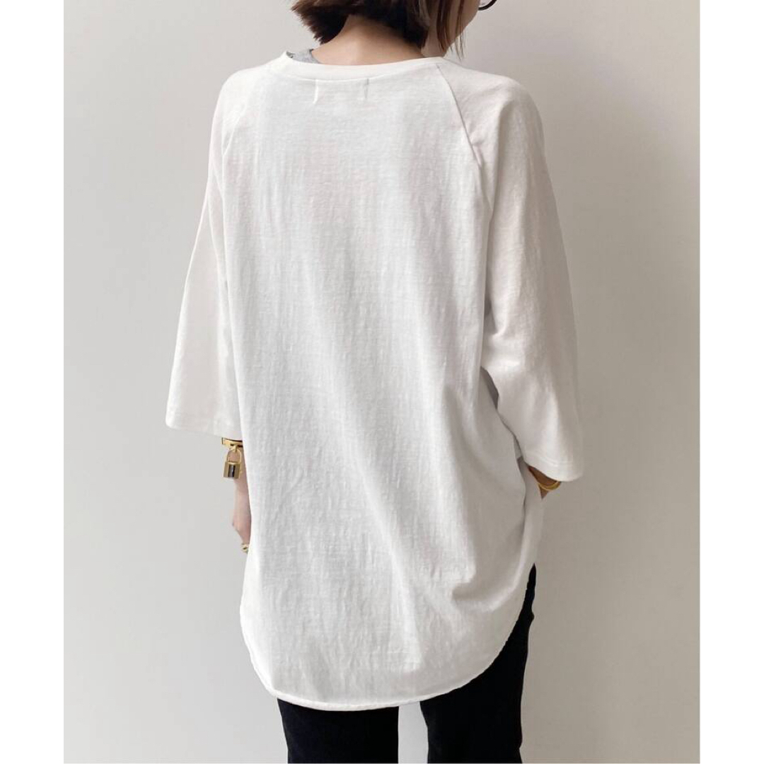 L'Appartement DEUXIEME CLASSE(アパルトモンドゥーズィエムクラス)の【Americana/アメリカーナ】Print Raglan Tsh レディースのトップス(Tシャツ(長袖/七分))の商品写真