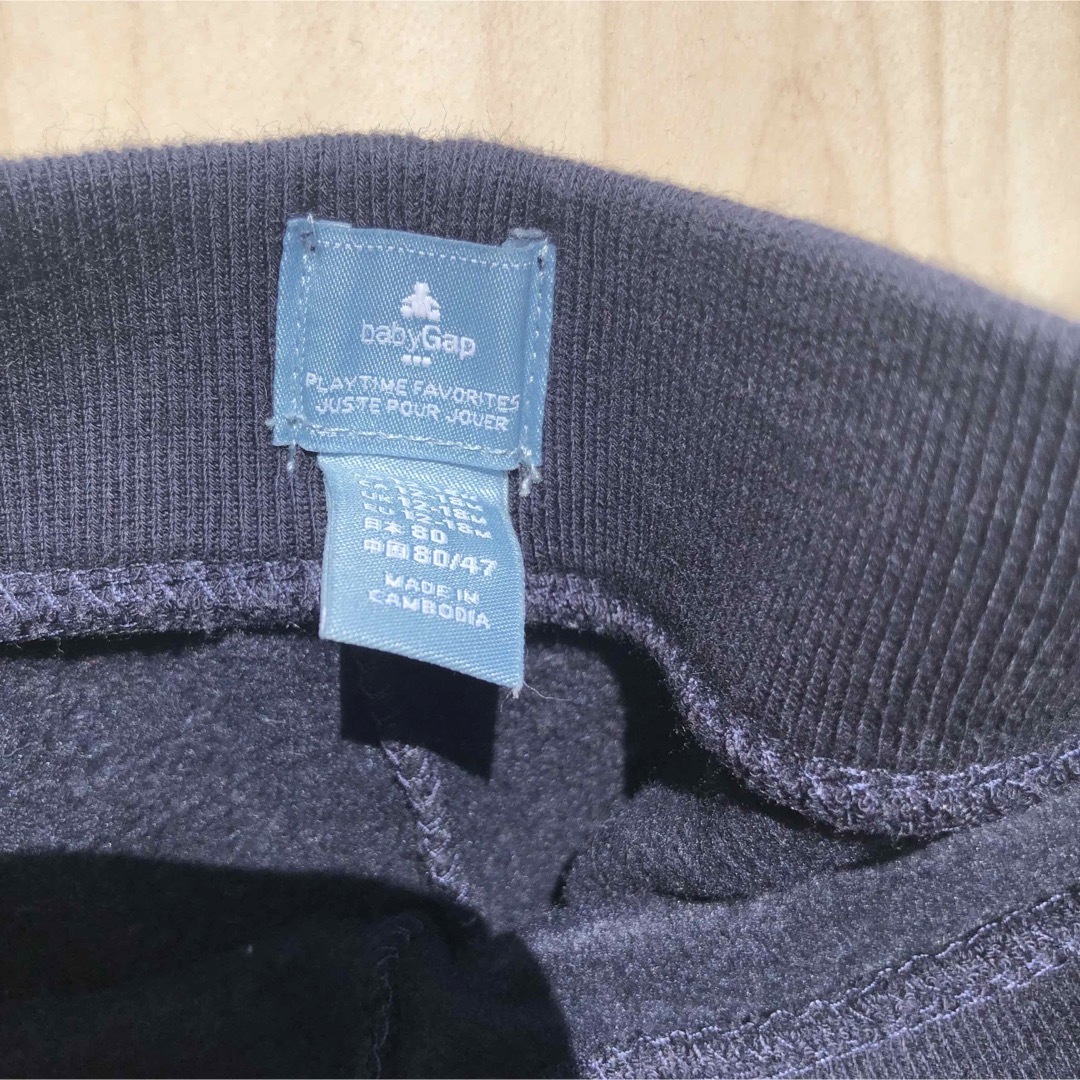 babyGAP(ベビーギャップ)のギャップ　ベビーズボン　80 キッズ/ベビー/マタニティのベビー服(~85cm)(パンツ)の商品写真