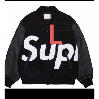 Supreme - Supreme BIG Logo Chenille Varsity Jacket