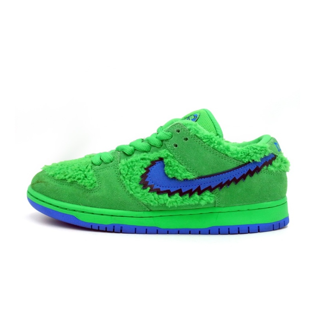 NIKE(ナイキ)のナイキ NIKE × グレイトフルデッド GRATEFUL DEAD ■ 【 SB DUNK LOW GREEN BEAR CJ5378 300 】 エスビー ダンク ロー グリーン ベア スニーカー　f21222 メンズの靴/シューズ(スニーカー)の商品写真