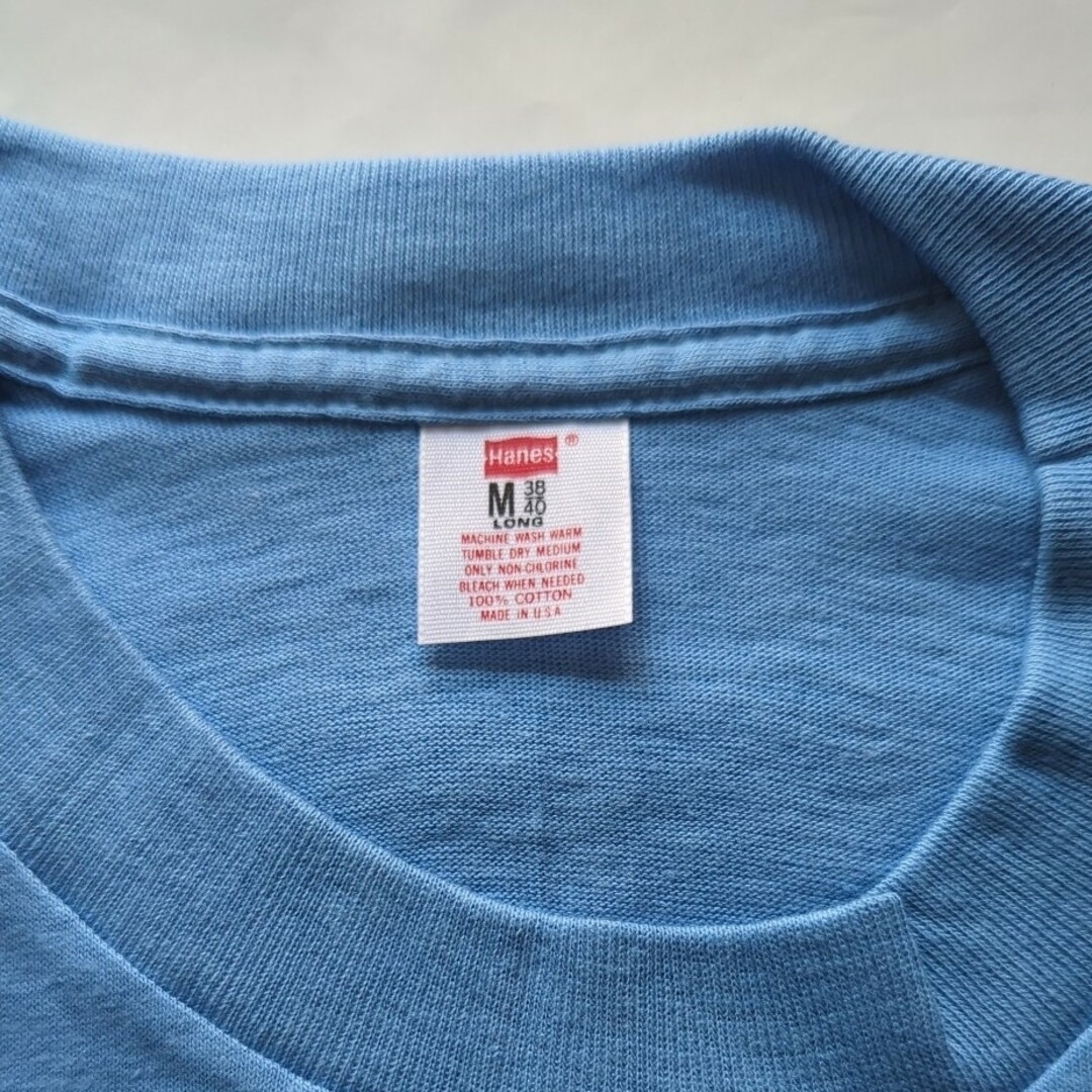 Hanes(ヘインズ)のMADE IN USA 80‘s HANESポケットTシャツ DEAD STOC メンズのトップス(Tシャツ/カットソー(半袖/袖なし))の商品写真