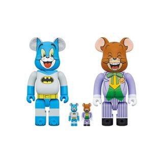 MEDICOM TOY - BE@RBRICK TOM as BATMAN & JERRY