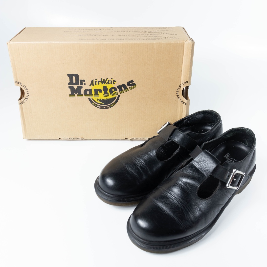 Dr.Martens(ドクターマーチン)の【Dr.Martens】POLLEY PW　日本未発売限定モデル　ブラック レディースの靴/シューズ(ローファー/革靴)の商品写真