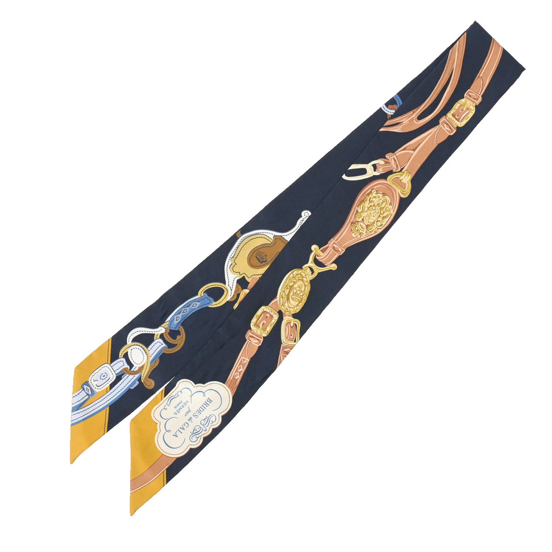 Hermes(エルメス)のエルメス  ツイリー BRIDES DE GALA スカーフ ネイビー レディースのファッション小物(バンダナ/スカーフ)の商品写真