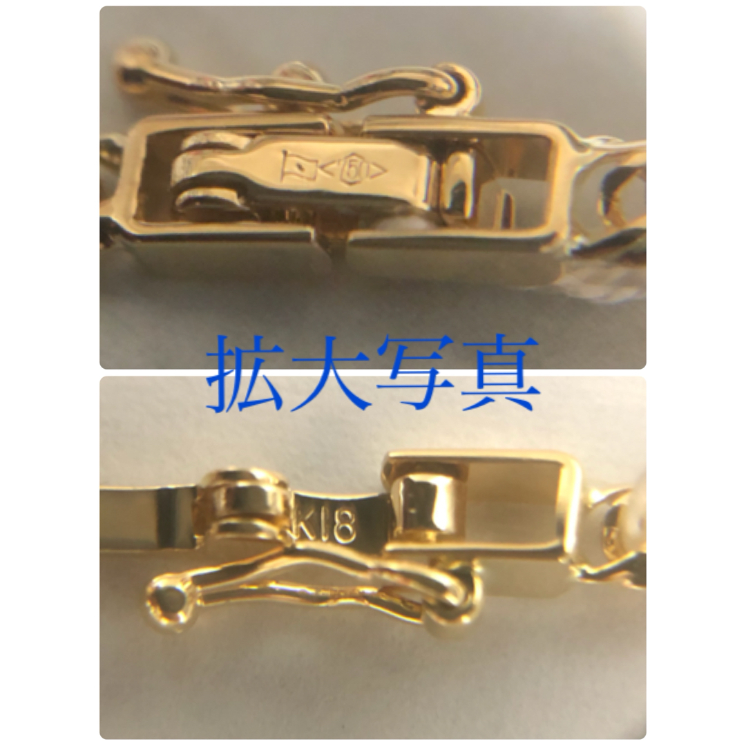 K18喜平ネックレス　12面トリプルカット メンズのアクセサリー(ネックレス)の商品写真