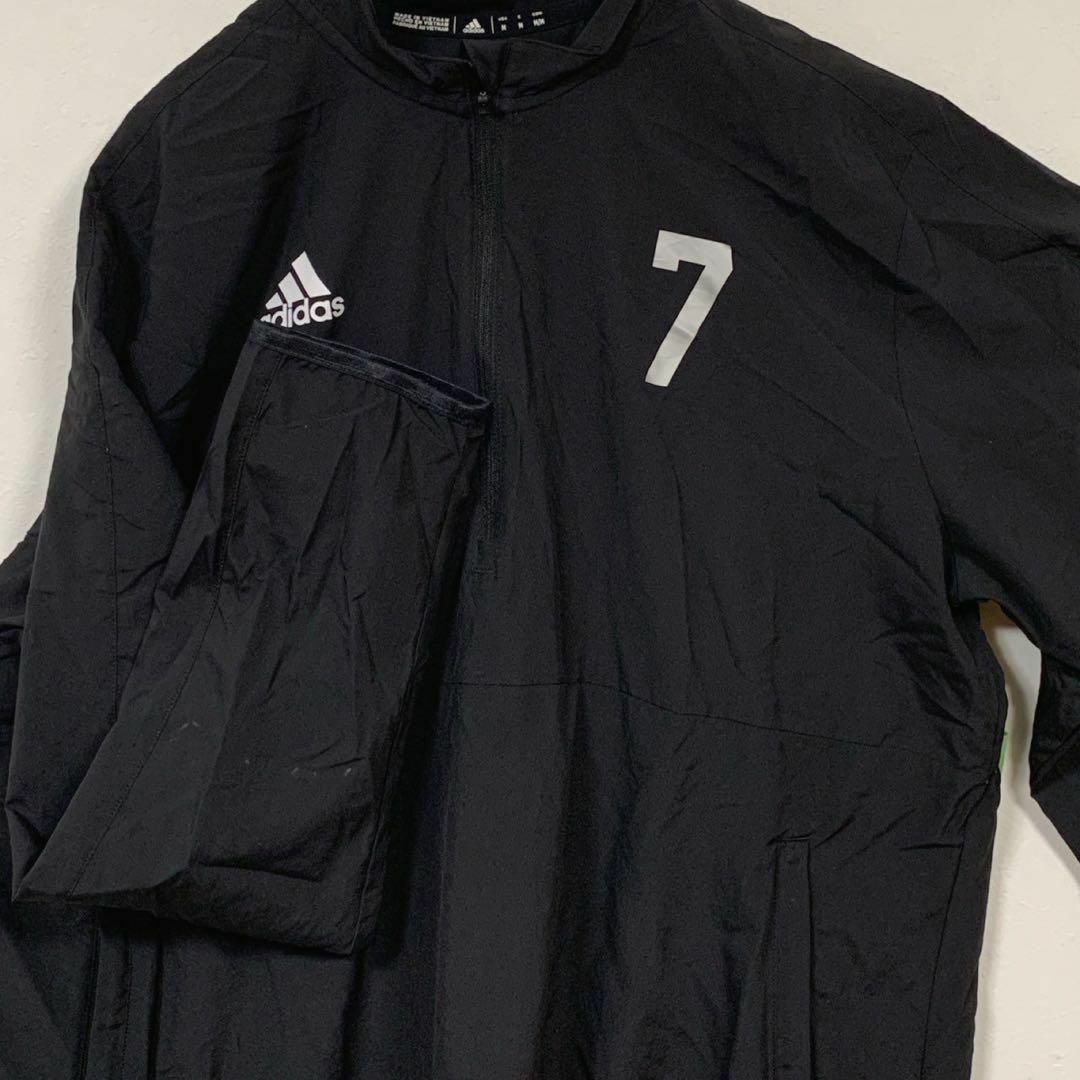 adidas(アディダス)のadidas BLACK トラックジャケット 長袖 アウター Oサイズ メンズのトップス(ジャージ)の商品写真