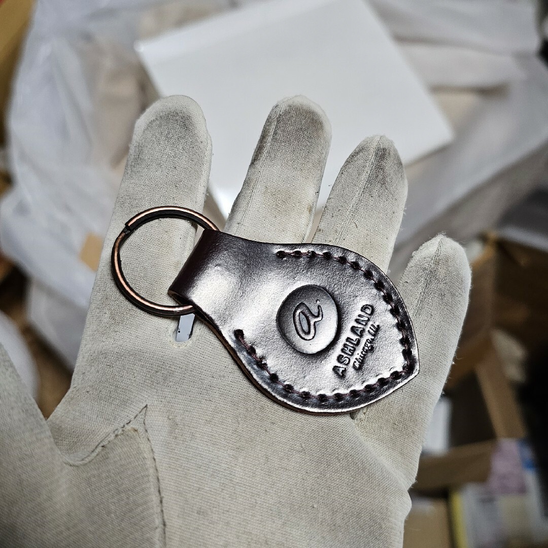 Ashlandleather key fob シェルコードバン #8 コードバン メンズのファッション小物(キーホルダー)の商品写真