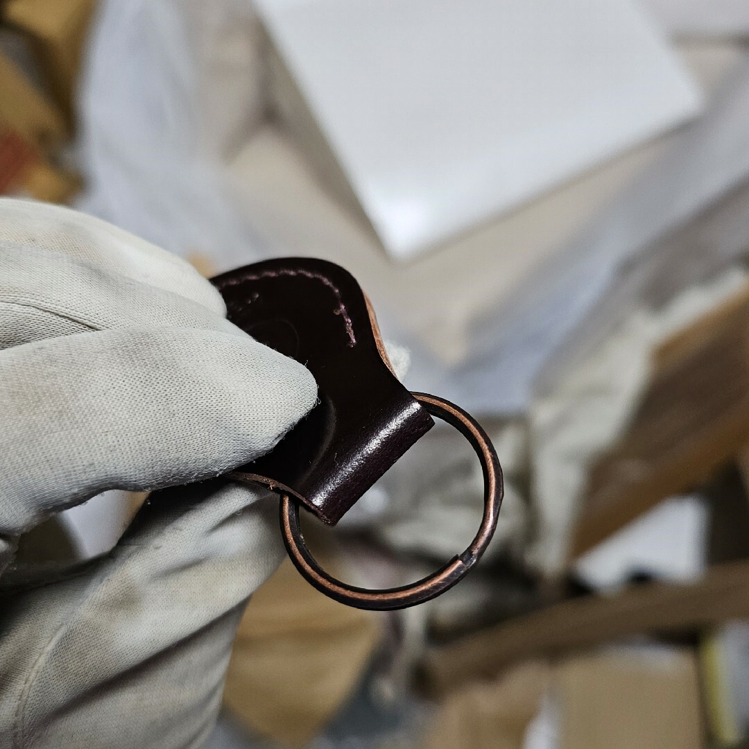 Ashlandleather key fob シェルコードバン #8 コードバン メンズのファッション小物(キーホルダー)の商品写真