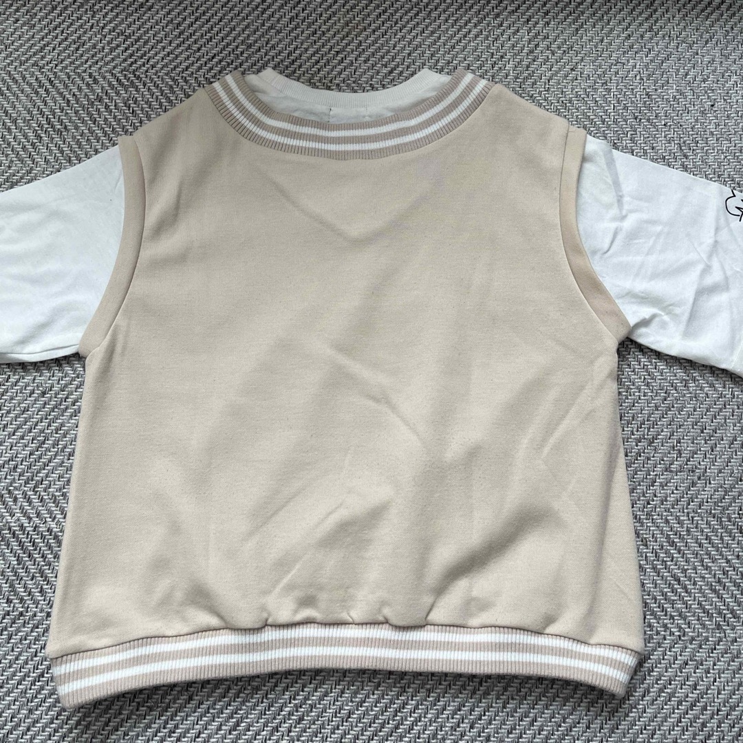 GU(ジーユー)の半袖トップス140㎝とショートパンツのセット キッズ/ベビー/マタニティのキッズ服女の子用(90cm~)(パンツ/スパッツ)の商品写真