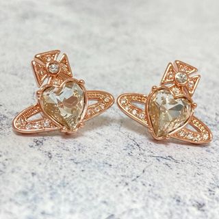 ヴィヴィアンウエストウッド(Vivienne Westwood)のヴィヴィアン　ARIELLAピアス　ピンクゴールド(ピアス)