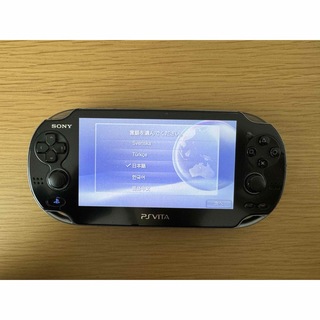 プレイステーションヴィータ(PlayStation Vita)のPSvita 本体＋SDカード8GB PCH-1000 SONY(携帯用ゲーム機本体)
