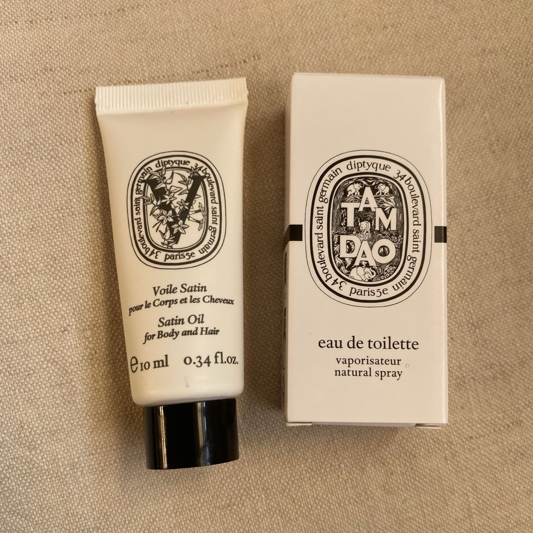 diptyque(ディプティック)のDiptyque ディプティックサンプル2点セット香水 キャンドル コスメ/美容のキット/セット(サンプル/トライアルキット)の商品写真