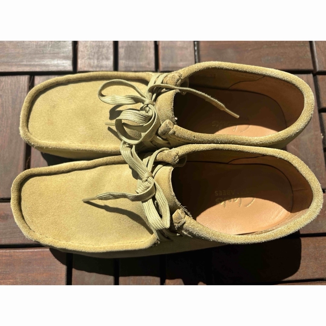 Clarks(クラークス)のu481361f様専用　Clarks メンズ ワラビー2 (メープルスエード)  メンズの靴/シューズ(スリッポン/モカシン)の商品写真