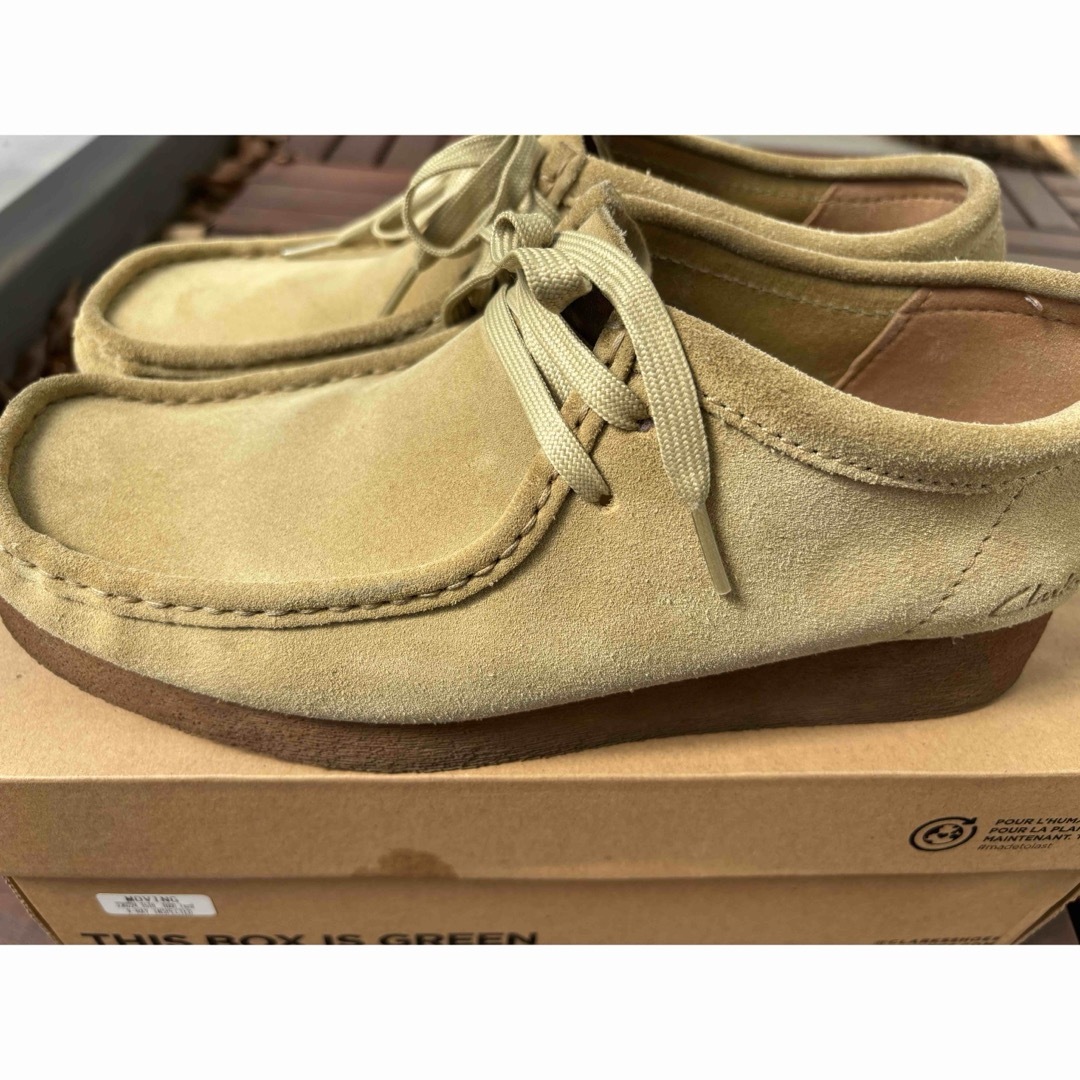 Clarks(クラークス)のu481361f様専用　Clarks メンズ ワラビー2 (メープルスエード)  メンズの靴/シューズ(スリッポン/モカシン)の商品写真