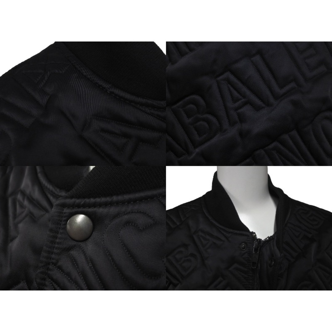 Balenciaga(バレンシアガ)のBALENCIAGA バレンシアガ キルティングジャケット ブルゾン 606756 コットン ポリエステル キュプラ ナイロン 46 美品 中古 61360 レディースのジャケット/アウター(その他)の商品写真