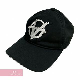 VETEMENTS - VETEMENTS 2021AW ANARCHY LOGO CAP UA52CA100B ヴェトモン アナーキーロゴキャップ 刺繍 ベースボールキャップ 帽子 ブラック 【240314】【新古品】【me04】