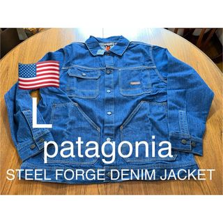 パタゴニア(patagonia)の貴重！未使用！アメリカ製！patagonia STEEL FORGE DENIM(ブルゾン)