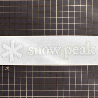 スノーピーク(Snow Peak)のsnowpeak  スノーピーク　ステッカー(テント/タープ)