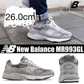 New Balance MR993BL 26.0cm(スニーカー)