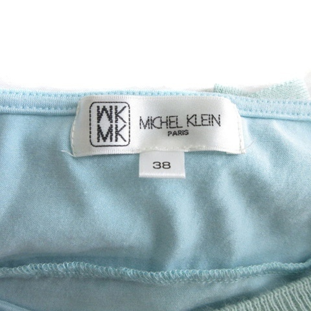 MICHEL KLEIN(ミッシェルクラン)のミッシェルクラン ニット カットソー 3点セット 長袖 ウール 黒 灰 緑 M位 レディースのトップス(ニット/セーター)の商品写真