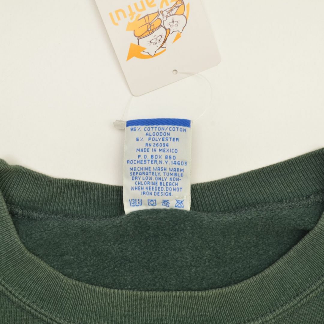 Champion - 【CHAMPION】青タグ メキシコ製 前V長袖スウェットの Champion - 【CHAMPION】青タグ メキシコ製 前V長袖スウェットの