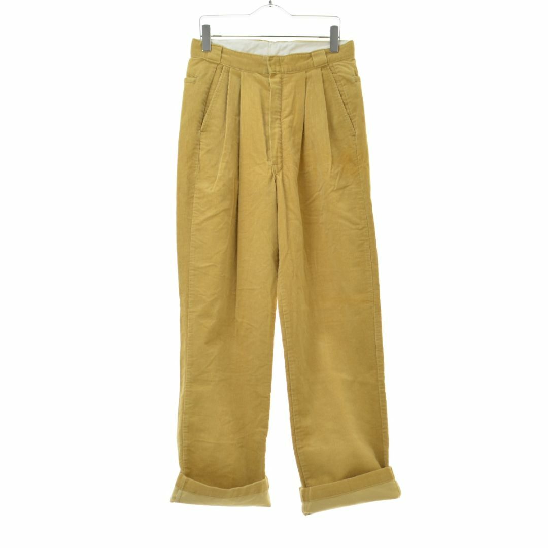 人気ブランドバ40代 L.L.Bean - 【L.L.BEAN】80s USA製 2タックコーデュロイパンツの 男性用