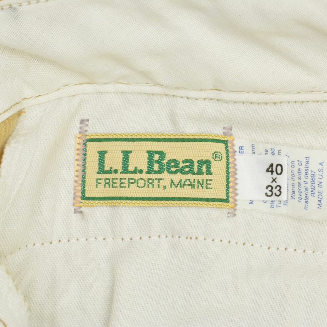 L.L.Bean(エルエルビーン)の【L.L.BEAN】80s USA製 2タックコーデュロイパンツ メンズのパンツ(その他)の商品写真