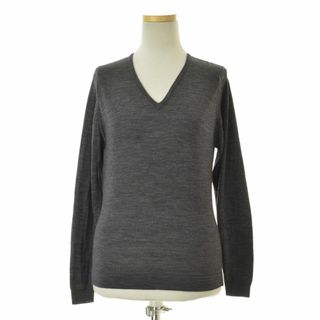 ジョンスメドレー(JOHN SMEDLEY)の【JOHNSMEDLEY】イングランド製 メリノウールVネック長袖ニットセーター(ニット/セーター)