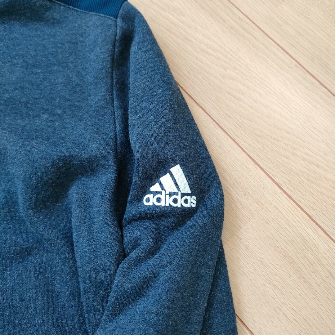 adidas(アディダス)の【超美品】アディダスゴルフ　ハーフジップ　ブルゾン スポーツ/アウトドアのゴルフ(ウエア)の商品写真