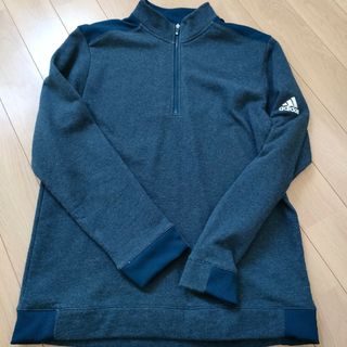 アディダス(adidas)の【超美品】アディダスゴルフ　ハーフジップ　ブルゾン(ウエア)