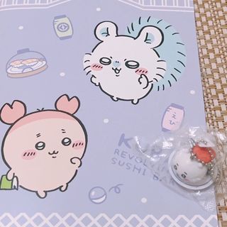 チイカワ(ちいかわ)の【ちいかわ】ちいかわ×くら寿司　フィギュア&ノート(キャラクターグッズ)