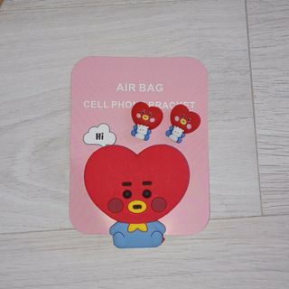 ビーティーイシビル(BT21)のBT21 携帯電話ホルダー★　　　　　　tata(おまけ付)(アイドルグッズ)