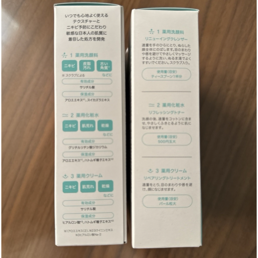 proactiv(プロアクティブ)のプロアクティブ トライアルキット 2箱 コスメ/美容のキット/セット(サンプル/トライアルキット)の商品写真