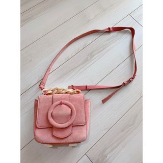 ザラ(ZARA)のZARA ピンクショルダー(ショルダーバッグ)