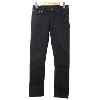 ヌーディジーンズ(Nudie Jeans)のヌーディージーンズ 美品 ブラック デニム パンツ スキニー W27 IBO47(デニム/ジーンズ)