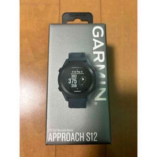 ガーミン(GARMIN)の☆美品☆ ガーミン Approach S12 ゴルフ GPSウォッチ(その他)